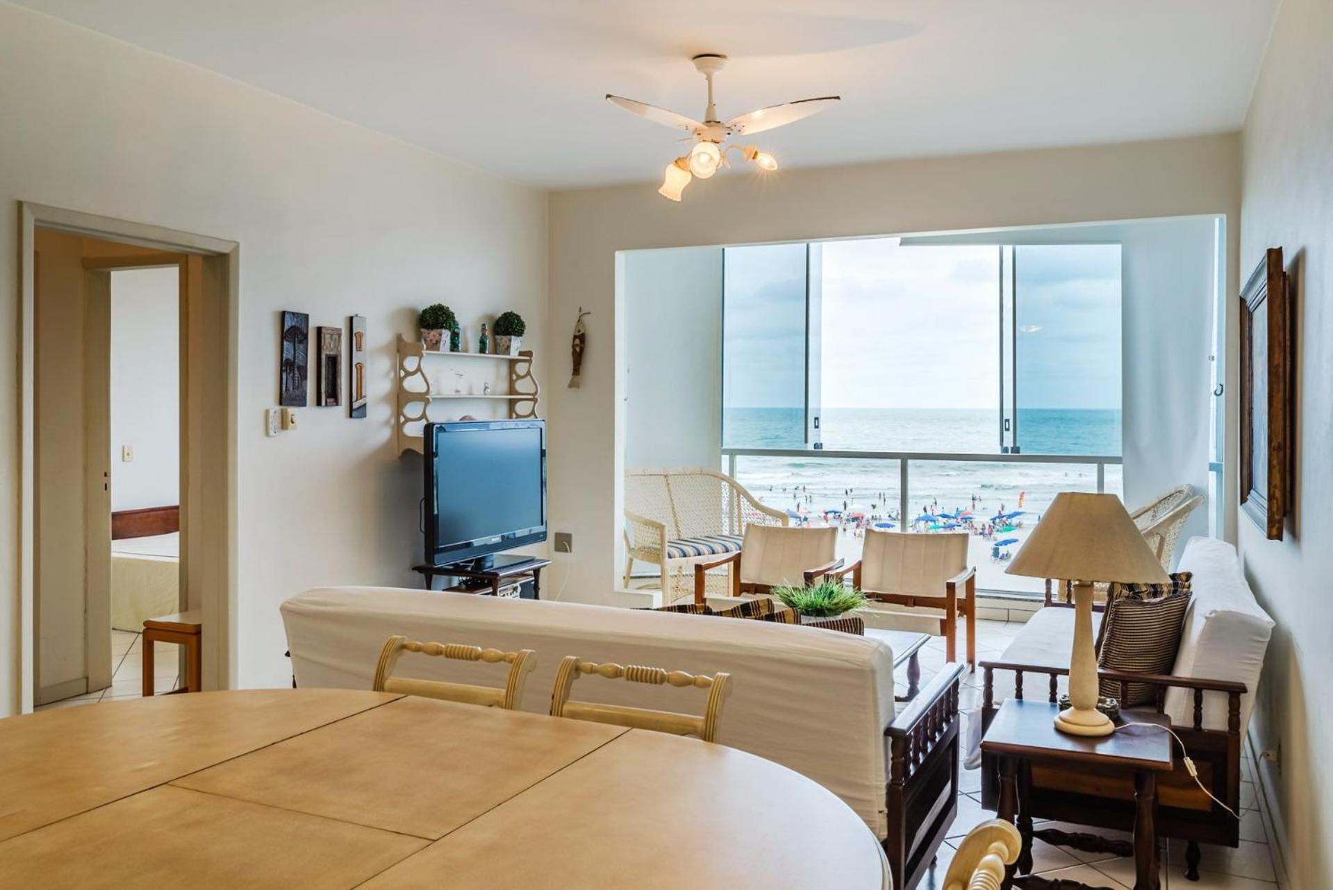 Apto Pe Na Areia Com Linda Vista Frente Mar Cel403 Apartment บัลเนอาริโอ กังโบริว ภายนอก รูปภาพ