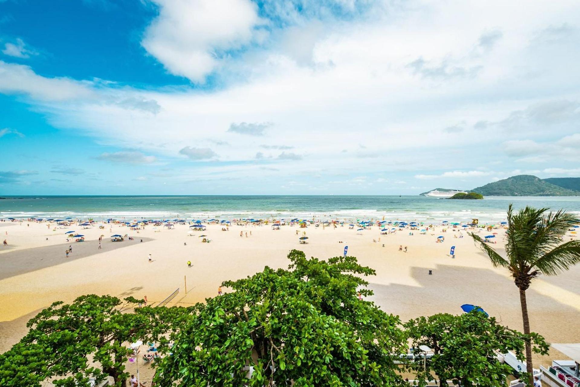 Apto Pe Na Areia Com Linda Vista Frente Mar Cel403 Apartment บัลเนอาริโอ กังโบริว ภายนอก รูปภาพ